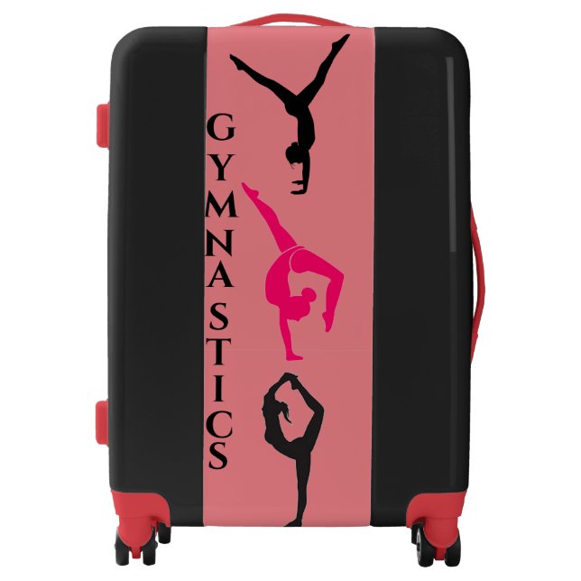 GYMNASTICS HARD SHELL LUGGAGE. LUGGAGE (Front)
