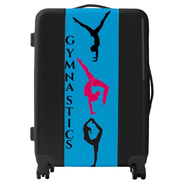 GYMNASTICS HARD SHELL LUGGAGE. LUGGAGE (Front)