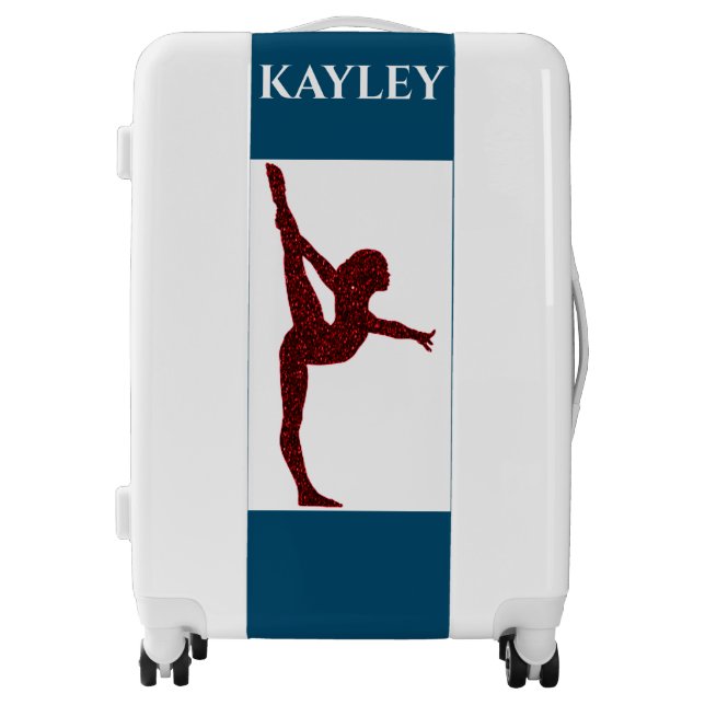 GYMNASTICS HARD SHELL LUGGAGE. LUGGAGE (Front)
