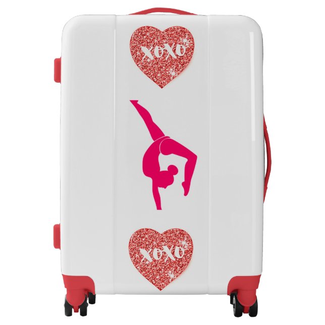 GYMNASTICS HARD SHELL LUGGAGE. LUGGAGE (Front)