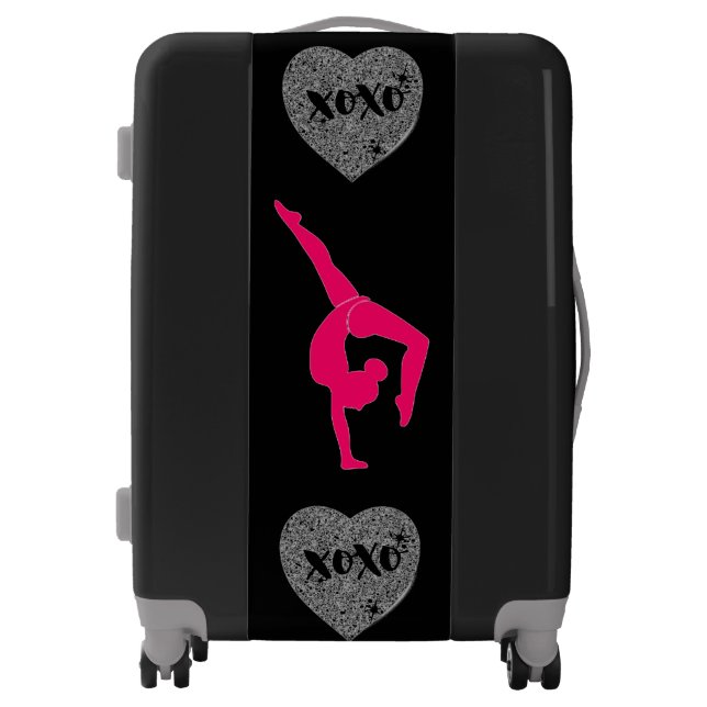 GYMNASTICS HARD SHELL LUGGAGE. LUGGAGE (Front)