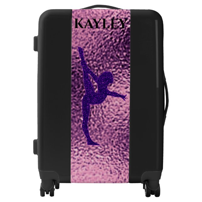 GYMNASTICS HARD SHELL LUGGAGE. LUGGAGE (Front)