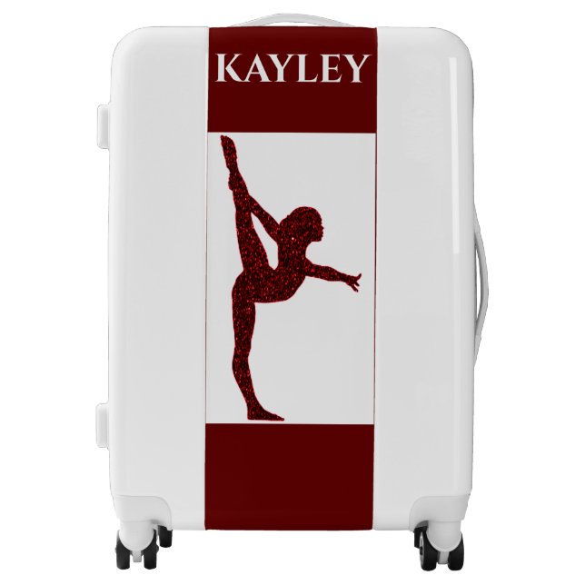 GYMNASTICS HARD SHELL LUGGAGE. LUGGAGE (Front)