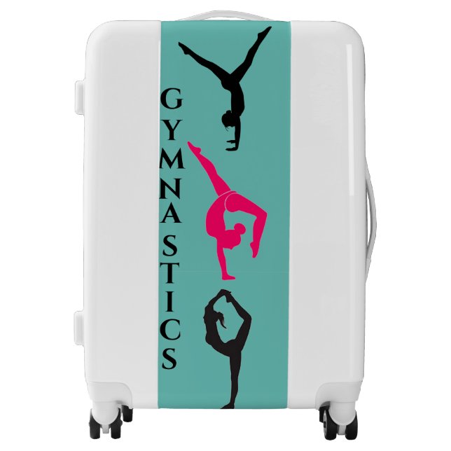 GYMNASTICS HARD SHELL LUGGAGE. LUGGAGE (Front)