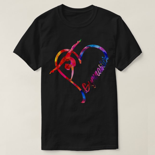 Gymnastics heart 4 T-Shirt (Design Front)