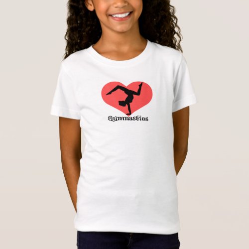 Gymnastics Heart T_Shirt