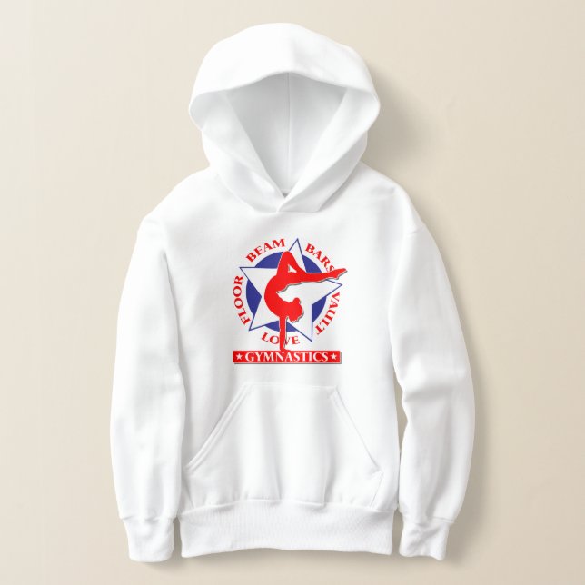 Gymnastics Hoodie (Laydown)