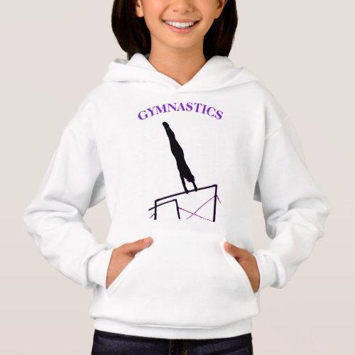 Gymnastics Hoodie Uneven Bars Giant w Name