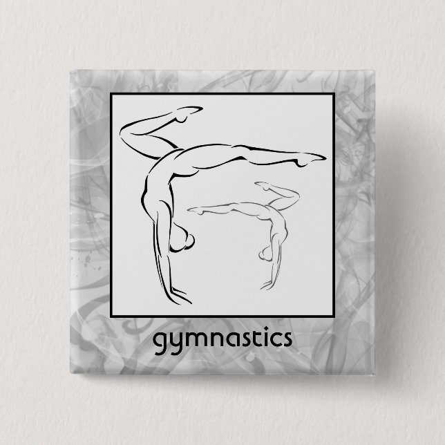 Gymnastics II Button (Front)