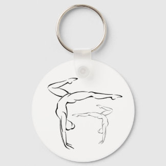 Gymnastics II Keychain