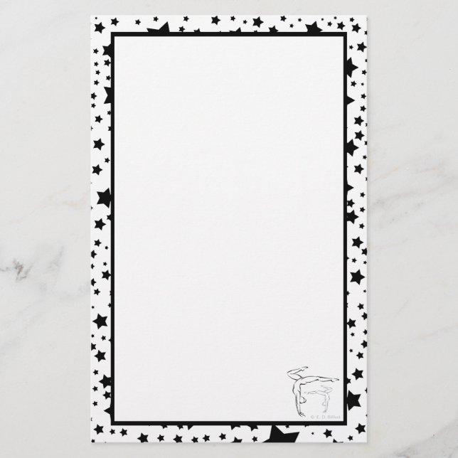 Gymnastics II Stationery (Front)