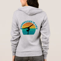 Gymnastics is Life Beautiful Sunset Gymnast