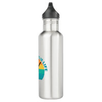 Mens Gymnastics Male Gymnast at Sunset Stainless Steel Water Bottle