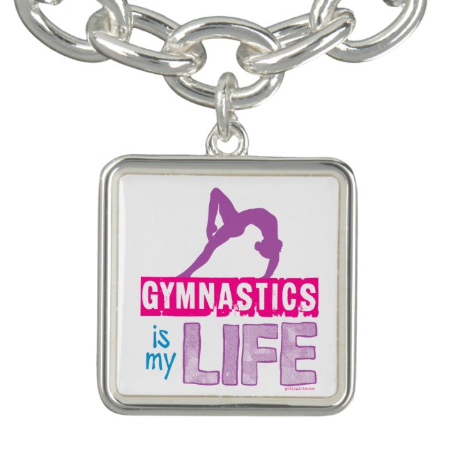 Gymnastics Is My Life Bracelet (Design)