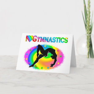 GYMNASTICS IS MY LIFE CARD