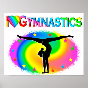 GYMNASTICS IS MY LIFE POSTER