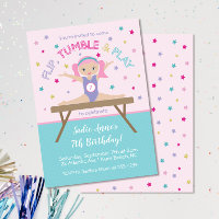 Gymnastics Jump Birthday Party