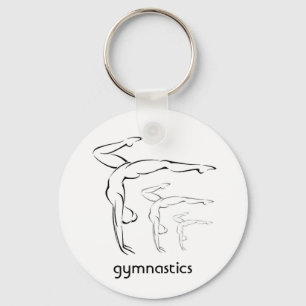 Gymnastics Keychain