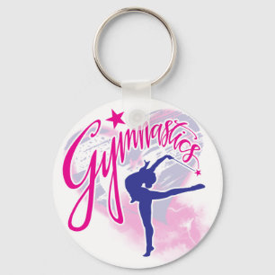 Gymnastics Keychain