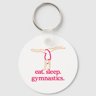 Gymnastics Keychain