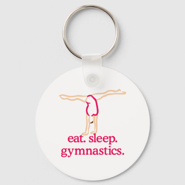 Gymnastics Keychain (Front)