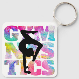 Gymnastics Keychain Art