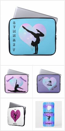 Gymnastics Laptop and Phone - Cases and Covers