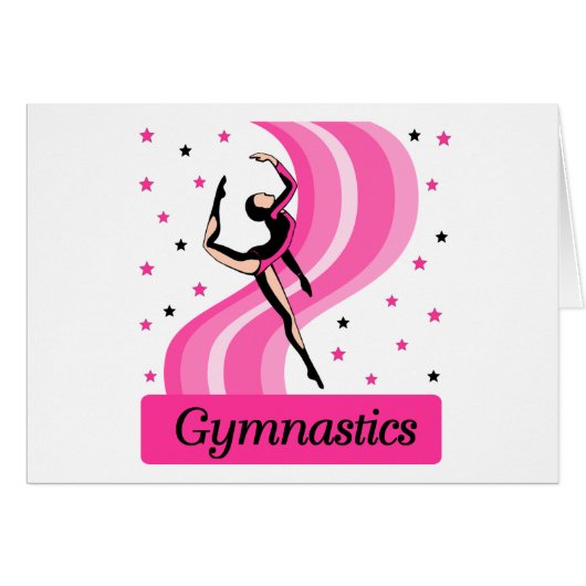 Gymnastics Leap Cards (Front Horizontal)