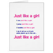 Gymnastics Like a Girl (Front)