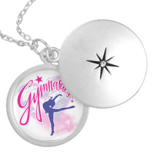 Gymnastics Locket Necklace