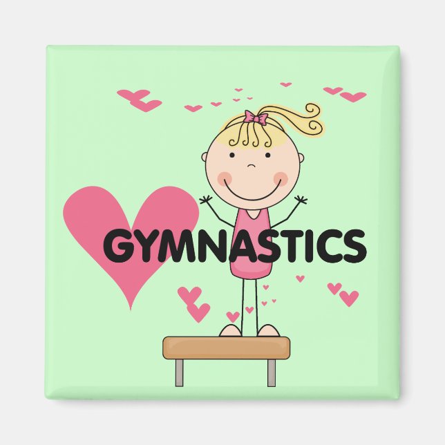 GYMNASTICS - Love Gymnastics Tshirts and Gifts Magnet (Front)