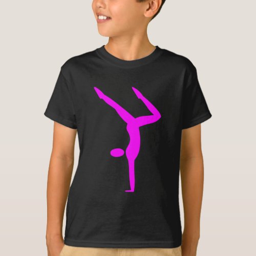 Gymnastics _ Magenta T_Shirt