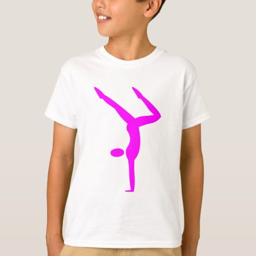 Gymnastics _ Magenta T_Shirt