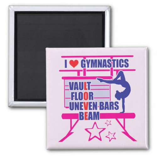 Gymnastics Magnet