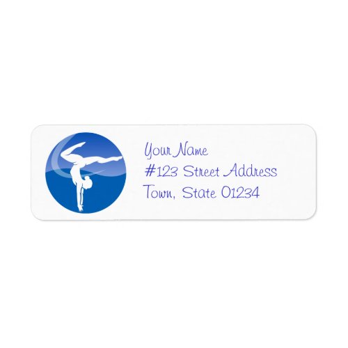 Gymnastics Mailing Labels