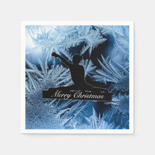 Gymnastics "Merry Christmas" Frozen Napkins