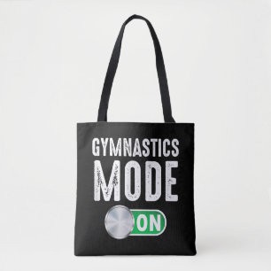 Gymnastics Mode On Cool Gymnast Athlete Tote Bag