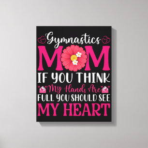 Gymnastics Mom Canvas Print