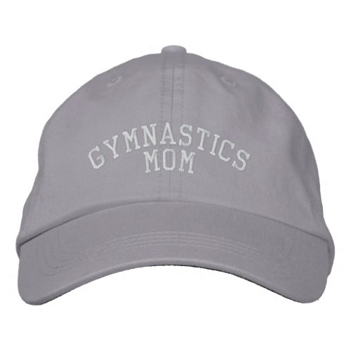 Gymnastics Mom Embroidered Hat