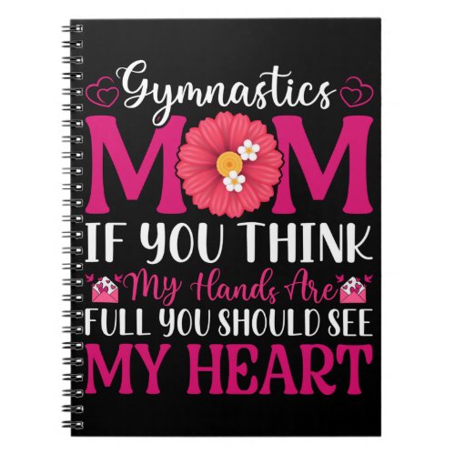 Gymnastics Mom Notebook
