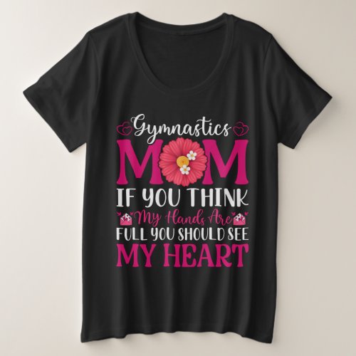 Gymnastics Mom Plus Size T_Shirt