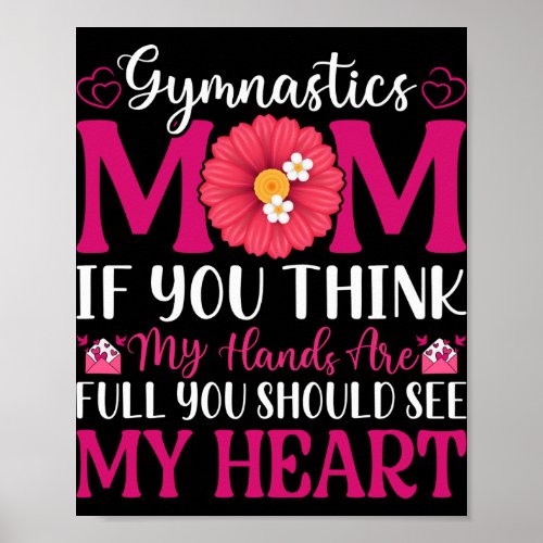 Gymnastics Mom Poster