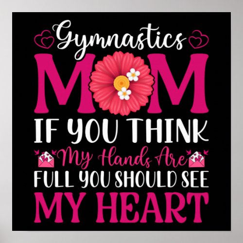 Gymnastics Mom Poster