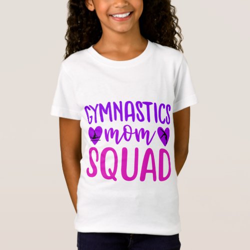 Gymnastics Mom Squad T_Shirt