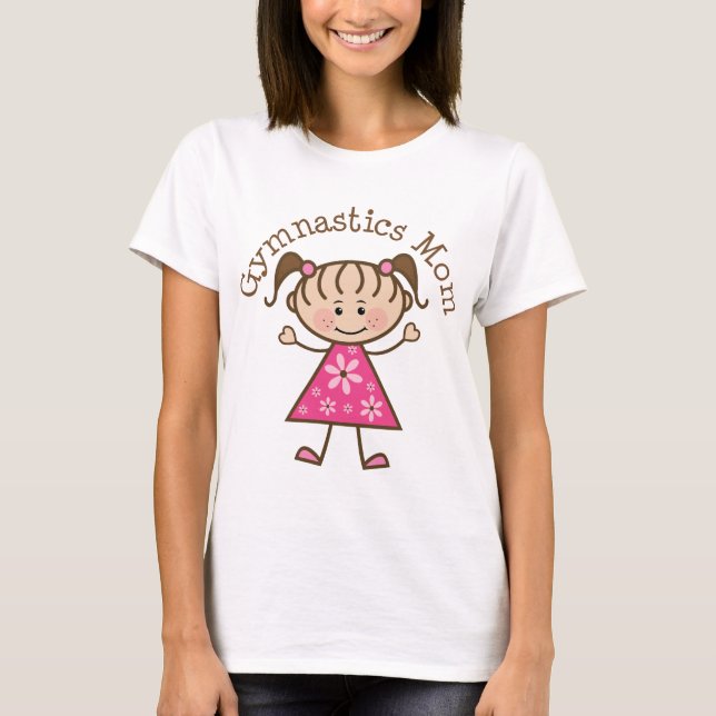 Gymnastics Mom T-Shirt (Front)
