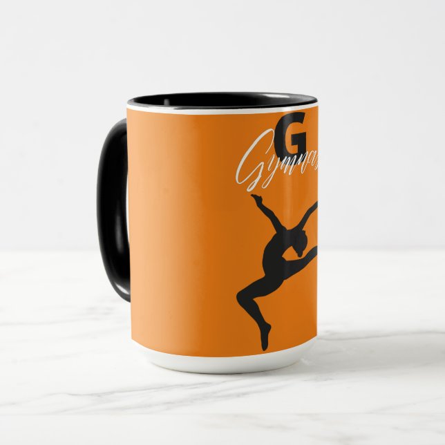 Gymnastics Monogram G is for Gymnast      Mug (Front Left)