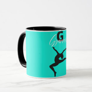 Gymnastics Monogram G is for Gymnast Mug