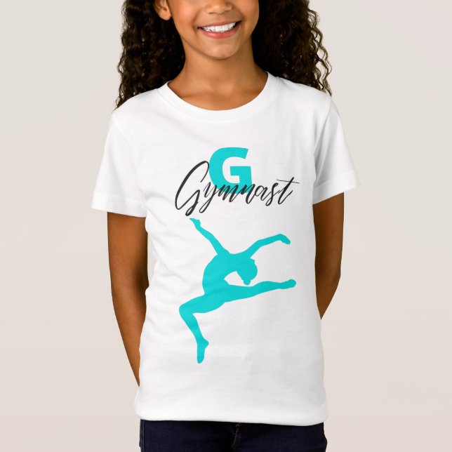 Gymnastics Monogram G is for Gymnast T-Shirt (Front)