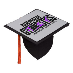 Gymnastics NAME Acrobatic Team Handspring Gymnast Graduation Cap Topper