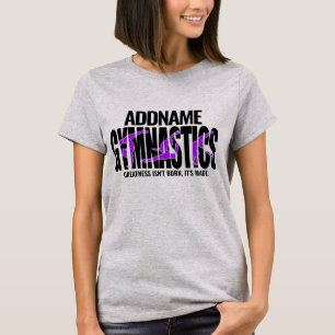 Gymnastics NAME Acrobatic Team Handspring Gymnast T-Shirt